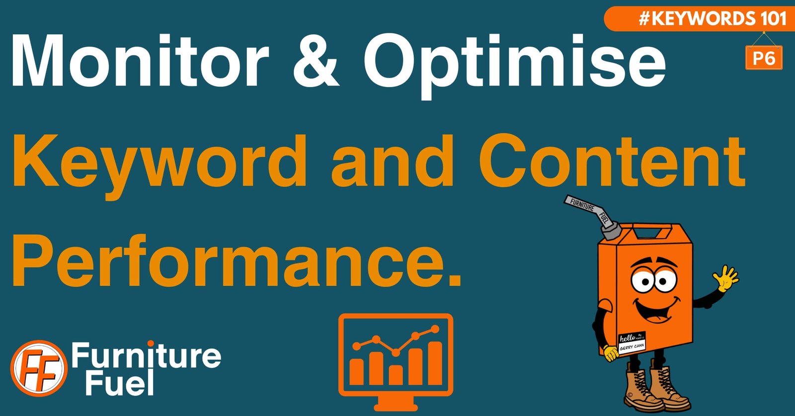 featured image for a blog on monitoring and optimising your keyword and content performance